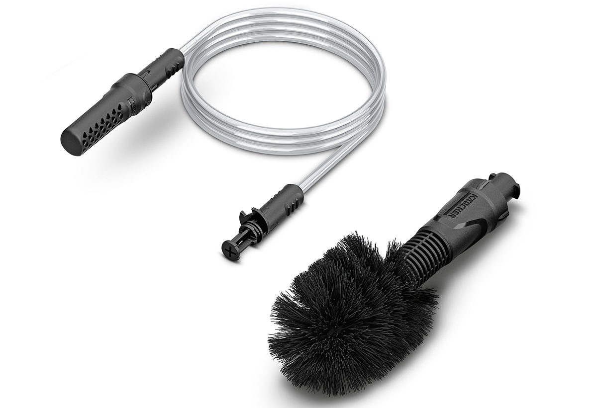 Απεικονίζονται τα εξααρτήματα του kit.